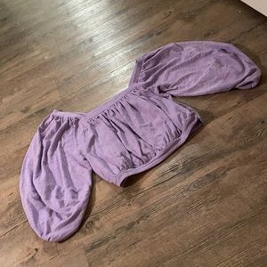 Free People Puff Sleeve Top